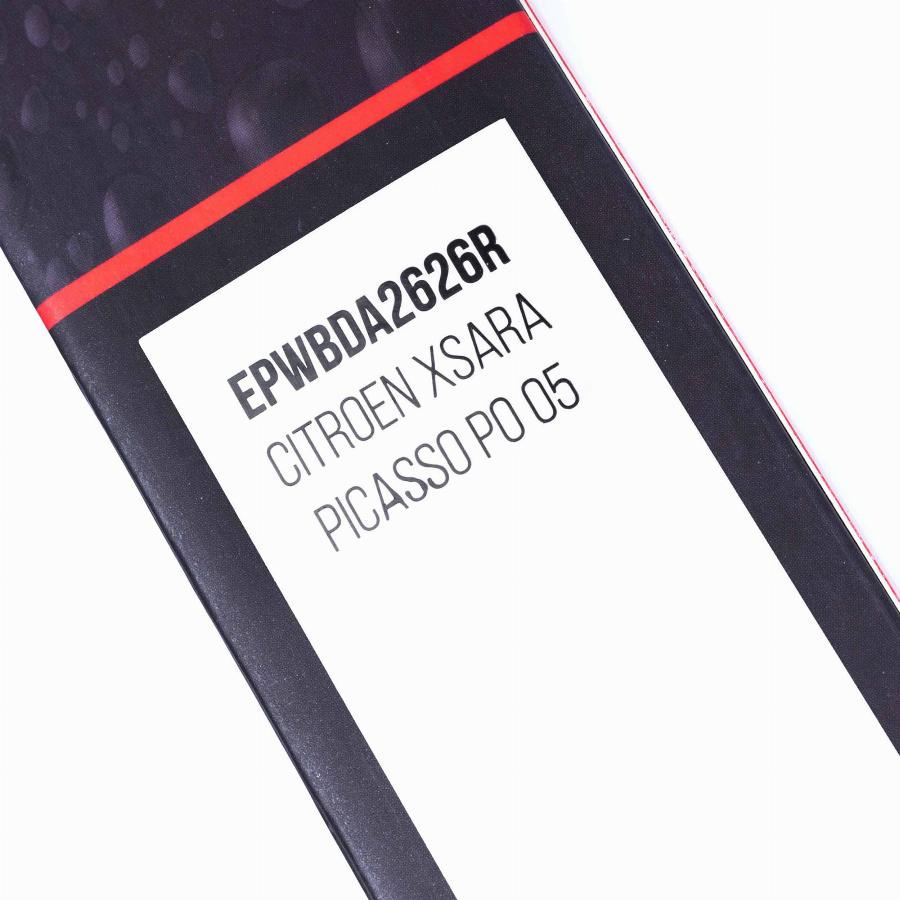 EINPARTS EPWBDA2626R - Stikla tīrītāja slotiņa