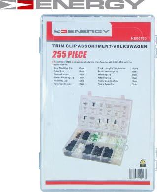 ENERGY NE00763 - Fiksējošo skavu komplekts