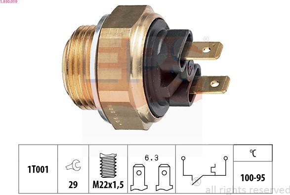 EPS 1.850.019 - Termoslēdzis