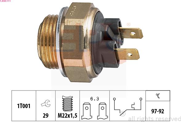 EPS 1.850.111 - Termoslēdzis