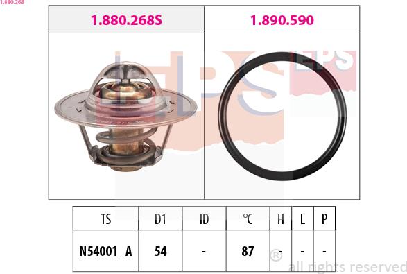 EPS 1.880.268 - Termostats