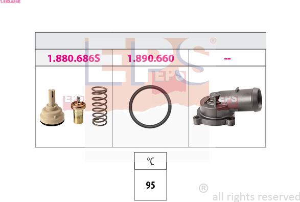 EPS 1.880.686K - Termostats