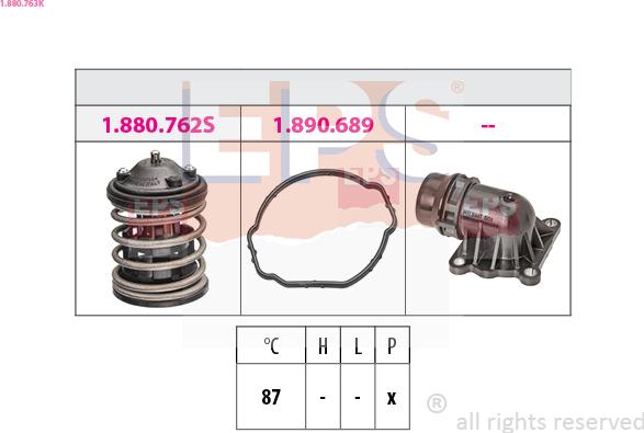 EPS 1.880.763K - Termostats