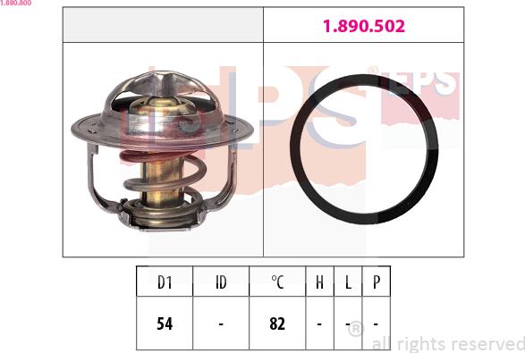 EPS 1.880.800 - Termostats