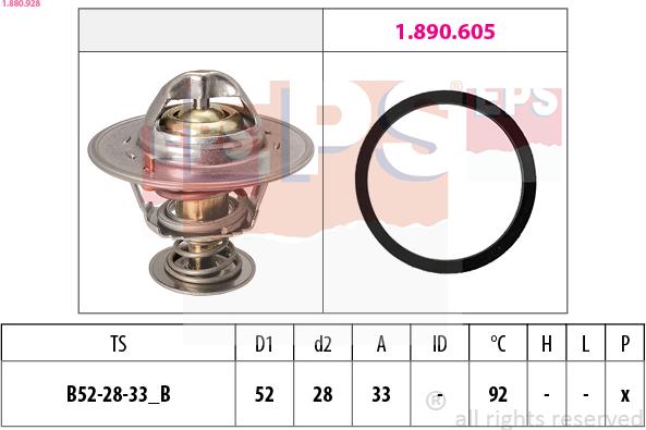 EPS 1.880.928 - Termostats