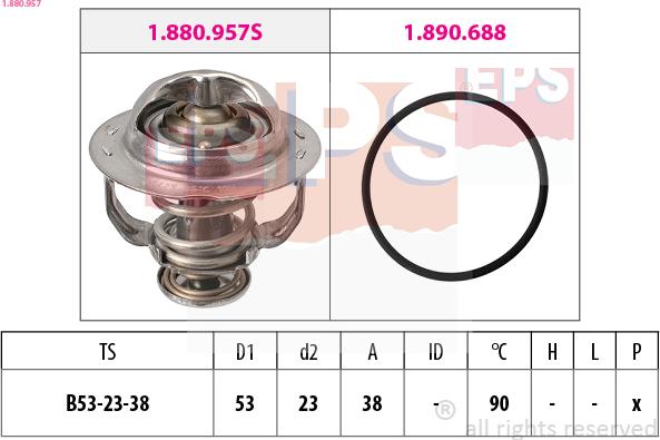 EPS 1.880.957 - Termostats
