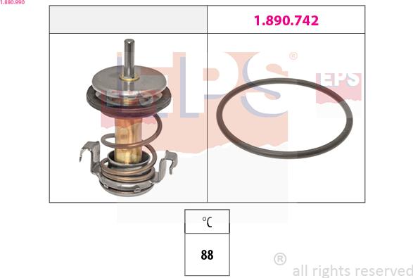 EPS 1.880.990 - Termostats