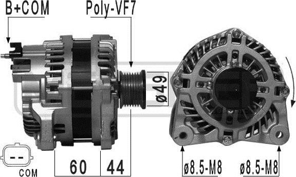ERA 209010A - ĢENERATORS 209010A 28-6706