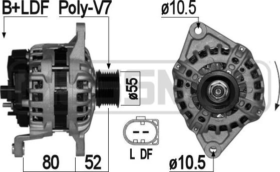 ERA 209057A - ĢENERATORS 209057A 28-6674