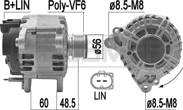 ERA 209191A - ĢENERATORS 209191A 28-6514