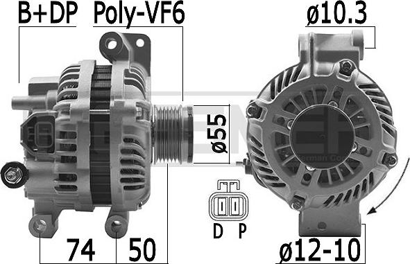 ERA 209483A - ĢENERATORS 209483 LFY8-18-300