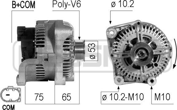 ERA 210735A - ĢENERATORS 210735A 28-5881