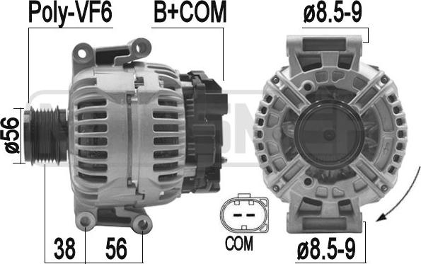 ERA 210850A - ĢENERATORS 210850A 0
