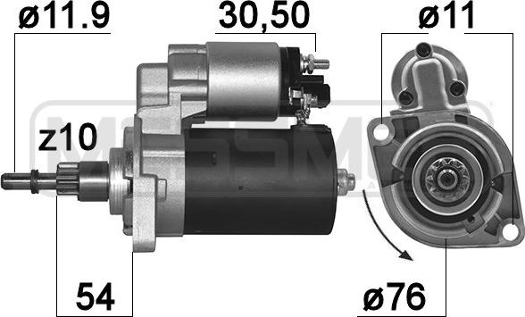 ERA 220030A - STARTERIS 220030A 25-1324