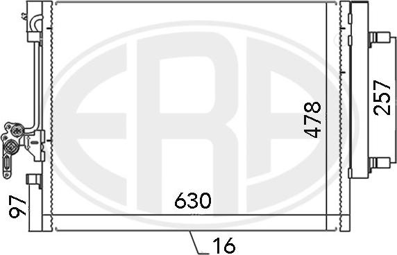 ERA 667115 - Kondensators, Gaisa kond