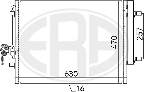 ERA 667116 - Kondensators, Gaisa kond