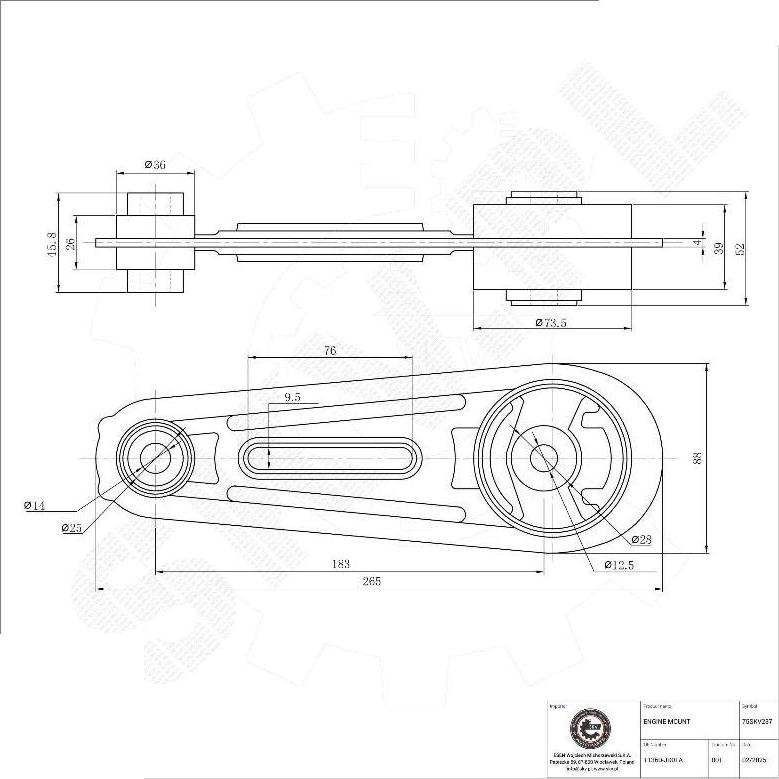 Esen SKV 75SKV237