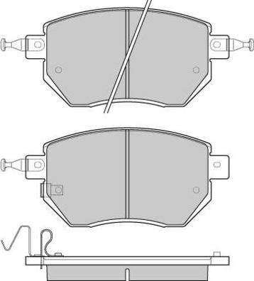 Brembo P 56 051 - Bremžu