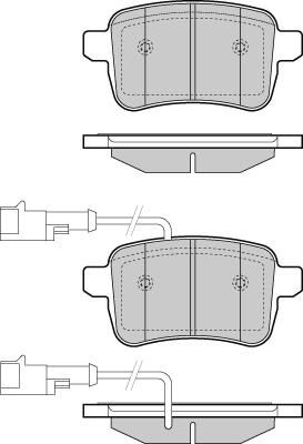 HELLA 8DB 355 015-541 - Bremžu