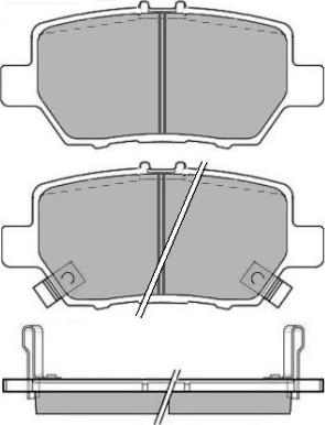 Brembo P28078 - Bremžu uzliku kompl