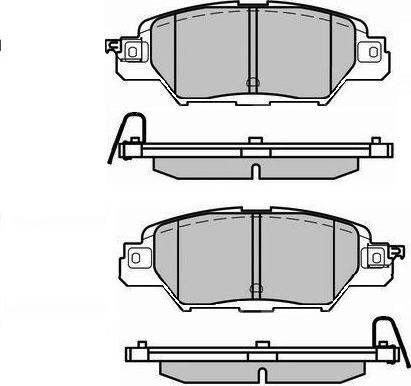 Kavo Parts KBP-4582 - Bremžu uzliku