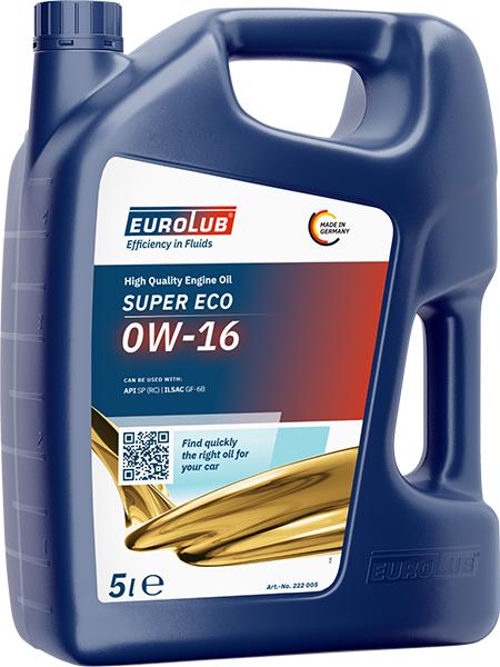EUROLUB 222005 - SUPER ECO 0W16
