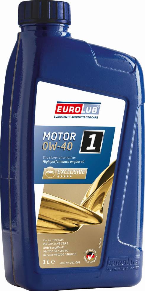 EUROLUB 241001 - Megatec 0W40. SN-CF