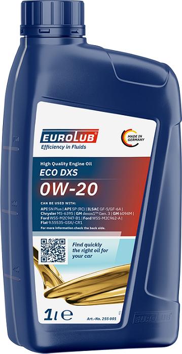 EUROLUB 255001 - EUROLUB ECO DXS