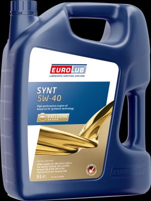 EUROLUB 316005 - SYNT 5W40 5L