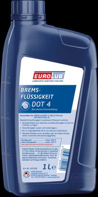 EUROLUB 542001 - BRAKE FLUID DOT4