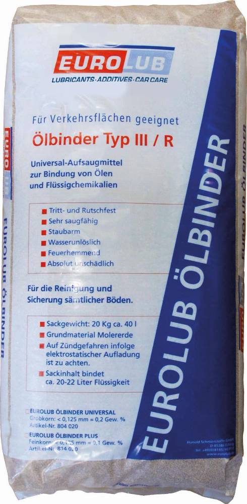 EUROLUB 804020 - Absorbents granulas 20