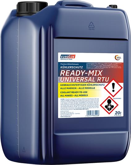 EUROLUB 832020 - RADIATOR COOLANT-37oC 20L