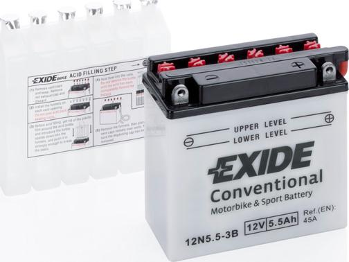 Exide 12N5,5-3B
