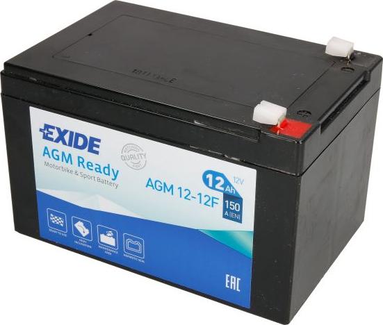Exide AGM12-12F - Startera akumulatoru baterija