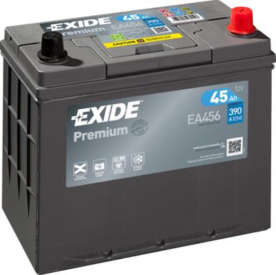 Exide EA456 - 45Ah 390A akumul