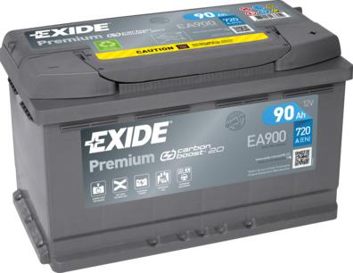 Exide EA900 - 90Ah 720A akumul