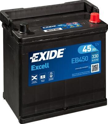 Exide EB450 - Startera akumulatoru baterija