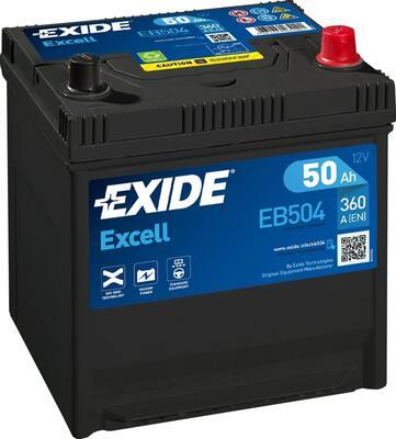 Exide EB504 - 50Ah 360A akumul