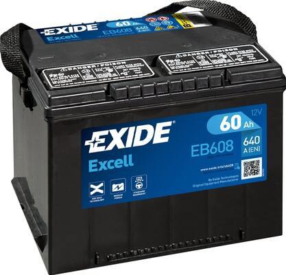Exide EB558 - 55Ah 620A akumul