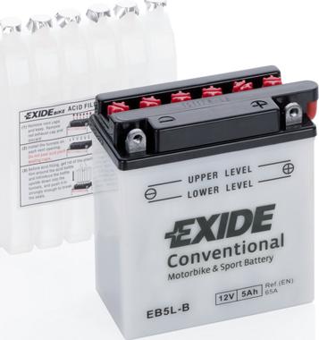 Exide EB5L-B - Startera akumulatoru baterija