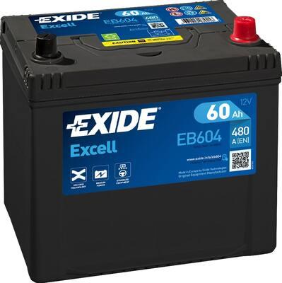 Exide EB604 - Startera akumulatoru baterija