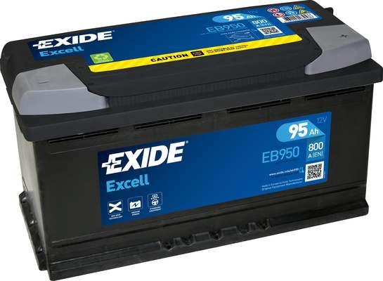 Exide EB950 - 95Ah 800A akumul