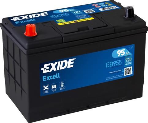 Exide EB955 - 95Ah 760A akumul