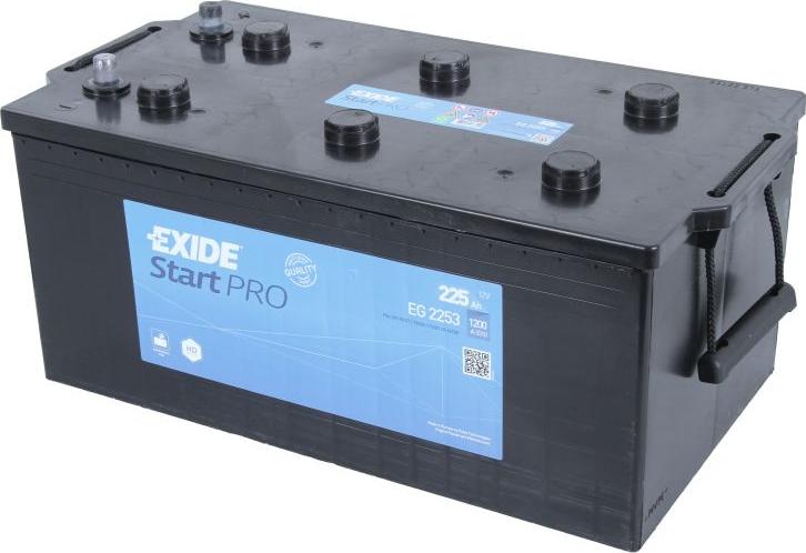 Exide EG2253 - 225Ah 1200A akumul