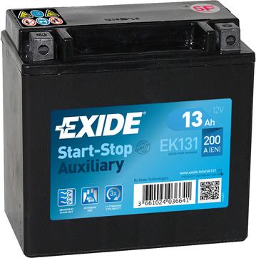Exide EK131 - 13Ah 200A akumul