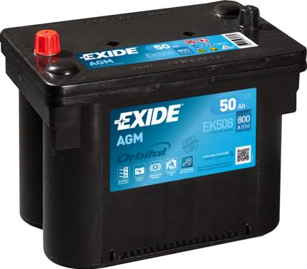 Exide EK508 - 50Ah 800A akumul