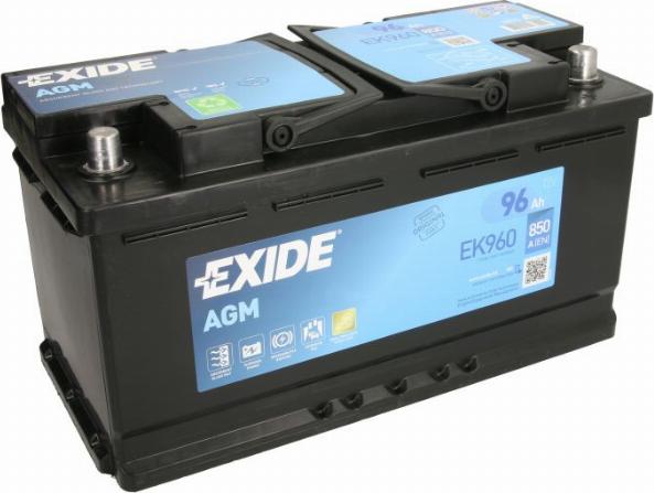Exide EK960 - 96Ah 850A akumul