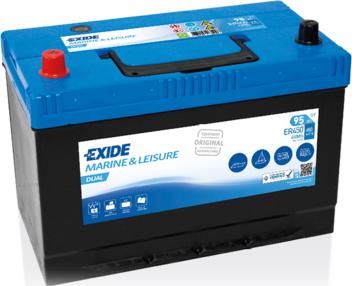 Exide ER450 - 95Ah 650A akumul