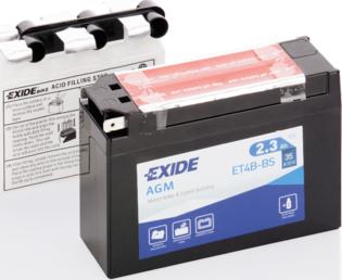 Exide ET4B-BS - Auto Part