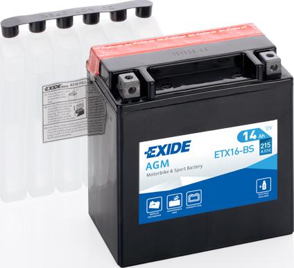 Exide ETX16-BS